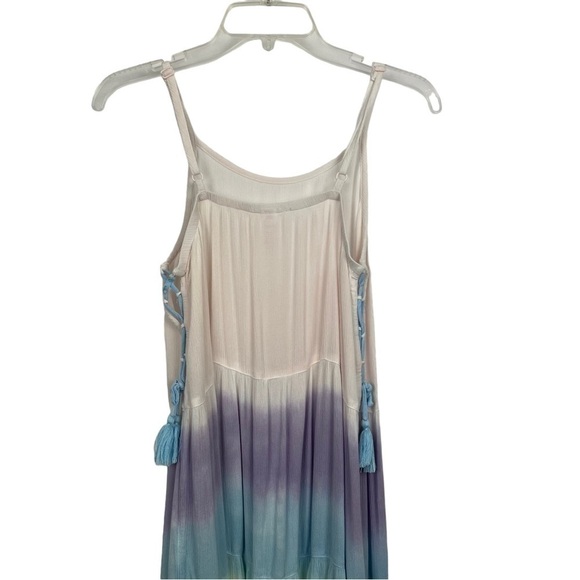 JUSTICE Girl’s Swimsuit Cover-Up Sz 14/16 Multi Colors Adjustable Straps - Picture 6 of 12